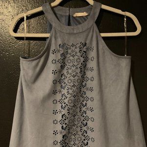 Detailed High Neck Blouse